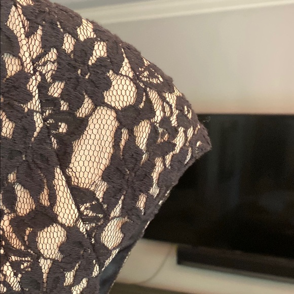 Ted Baker London Black with Nude Underlay Dress - Picture 6 of 7